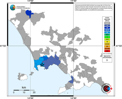 Mappa MCS - territori comuni