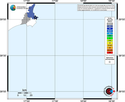 Mappa MCS - territori comuni