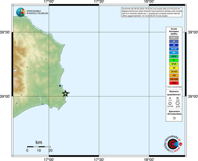 Mappa EMS - località