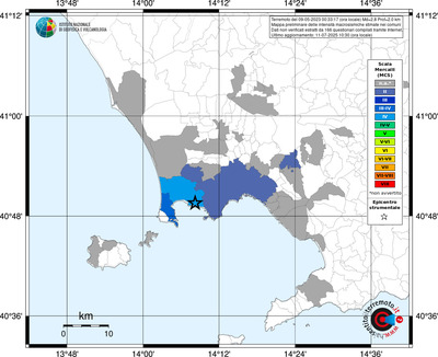 Mappa MCS - territori comunali