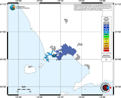 Mappa MCS - territori delle località