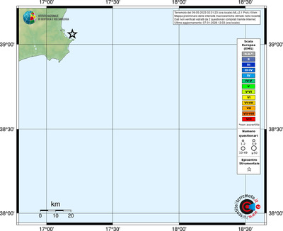 Mappa EMS - località