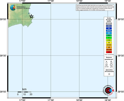 Mappa EMS - località