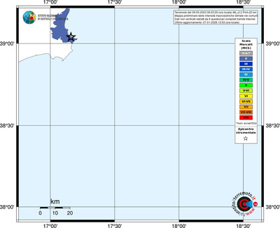 Mappa MCS - territori comuni