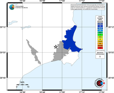 Mappa EMS - territori comuni