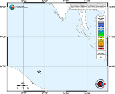 Mappa EMS - territori località