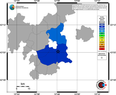 Mappa MCS - territori comuni