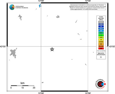 Mappa MCS - territori località
