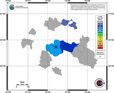 Mappa MCS - territori comuni