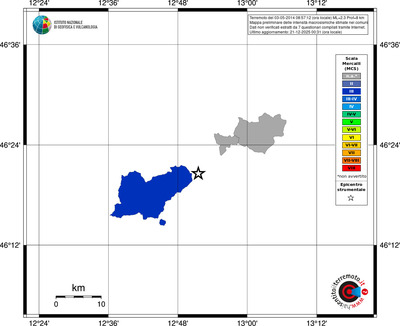 Mappa MCS - territori comuni