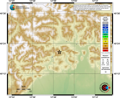 Mappa MCS - località