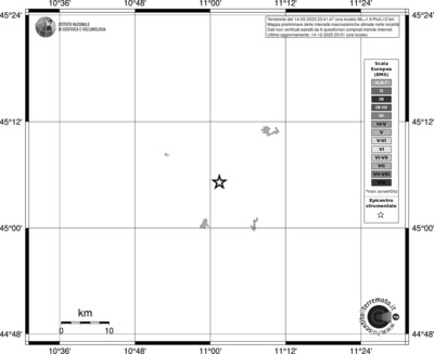 Mappa EMS - territori località