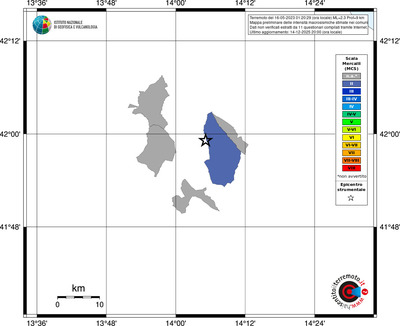 Mappa MCS - territori comuni