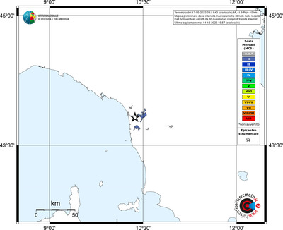 Mappa MCS - territori località
