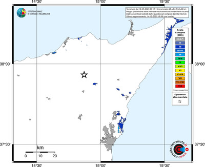 Mappa EMS - territori località