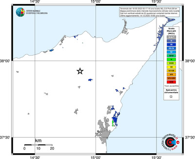 Mappa MCS - territori località