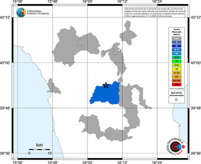 Mappa MCS - territori comuni