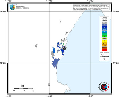 Mappa MCS - territori località