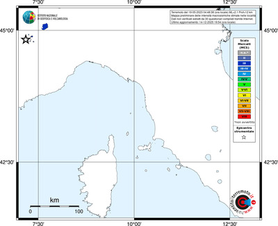 Mappa MCS - territori località