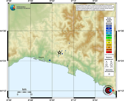 Mappa EMS - località
