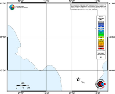 Mappa MCS - territori località