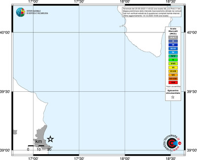 Mappa MCS - territori comuni