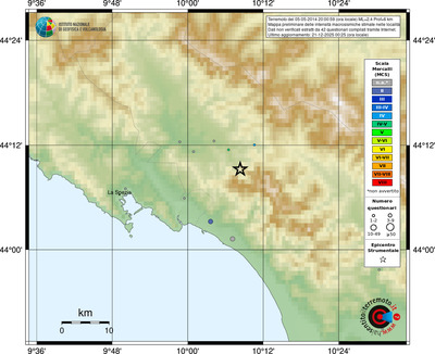 Mappa MCS - località