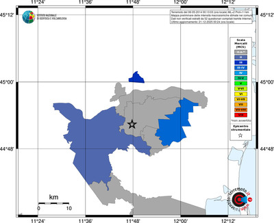 Mappa MCS - territori comuni