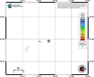 Mappa MCS - territori località