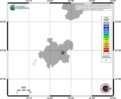 Mappa MCS - territori comuni