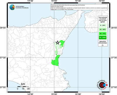 Mappa territorio comunale con almeno 3 questionari