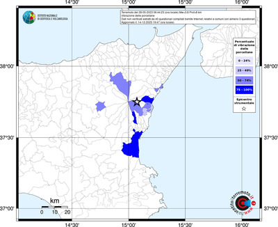 Mappa territorio comunale con almeno 3 questionari