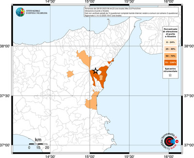 Mappa territorio comunale con almeno 3 questionari