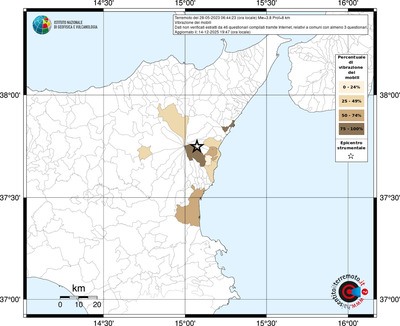 Mappa territorio comunale con almeno 3 questionari