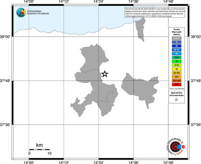 Mappa MCS - territori comuni