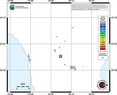Mappa MCS - territori località