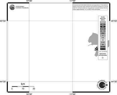 Mappa MCS - territori comuni