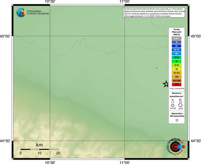 Mappa MCS - località