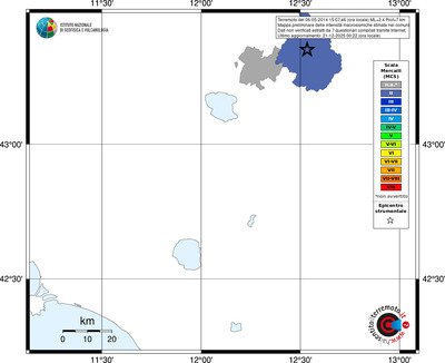 Mappa MCS - territori comuni