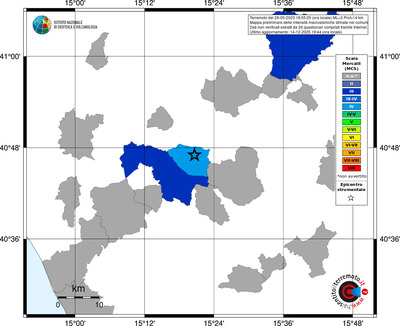 Mappa MCS - territori comuni