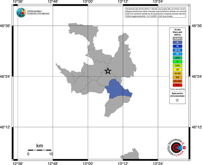 Mappa MCS - territori comuni