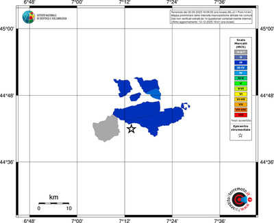 Mappa MCS - territori comuni