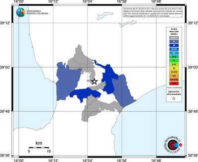 Mappa MCS - territori comuni