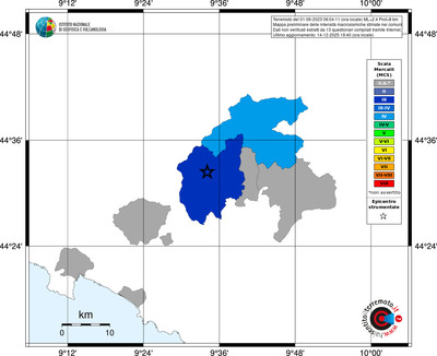Mappa MCS - territori comuni