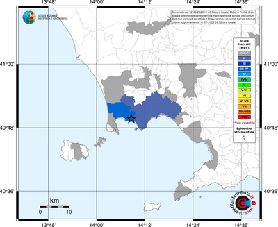 Mappa MCS - territori comunali