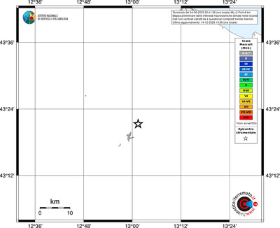 Mappa MCS - territori località