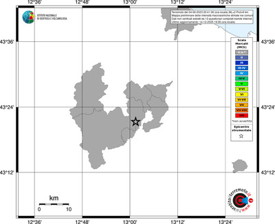 Mappa MCS - territori comuni