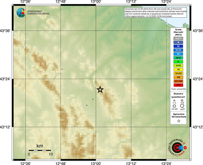Mappa MCS - località