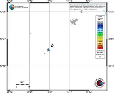 Mappa MCS - territori località