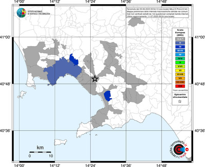 Mappa EMS - territori comunali